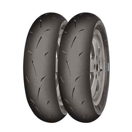 Juego Neumaticos Mitas mc35- 100/90/12 (delantero) 120/80/12 (trasero)